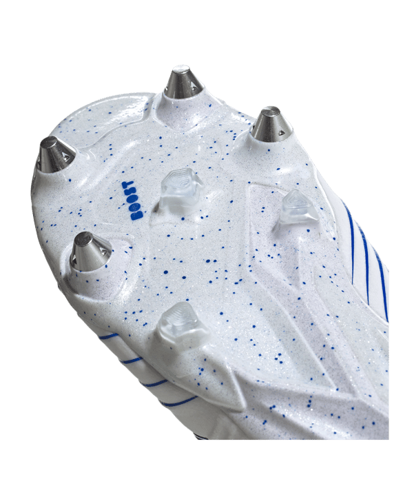 adidas Predator Virtuso 19+ SG Weiss Blau - weiss