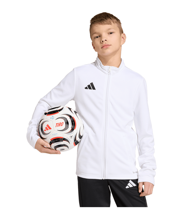 adidas Entrada 26 Trainingsjacke Kids Weiß - weiss