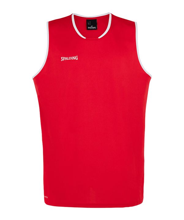 Spalding Move Tank Top Rot Weiss F05 - rot