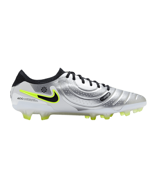 Nike Tiempo Legend X Elite FG Mad Voltage Silber Schwarz F001 - silber