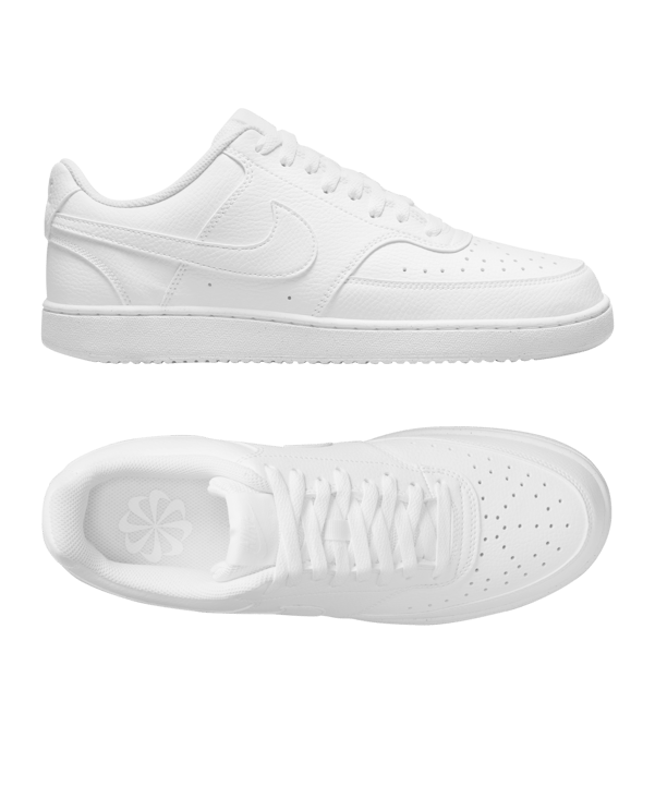 Nike Court Vision Low Weiss F100 - weiss