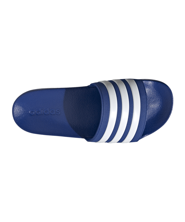 adidas Cloudfoam Adilette Shower Blau Weiss - blau