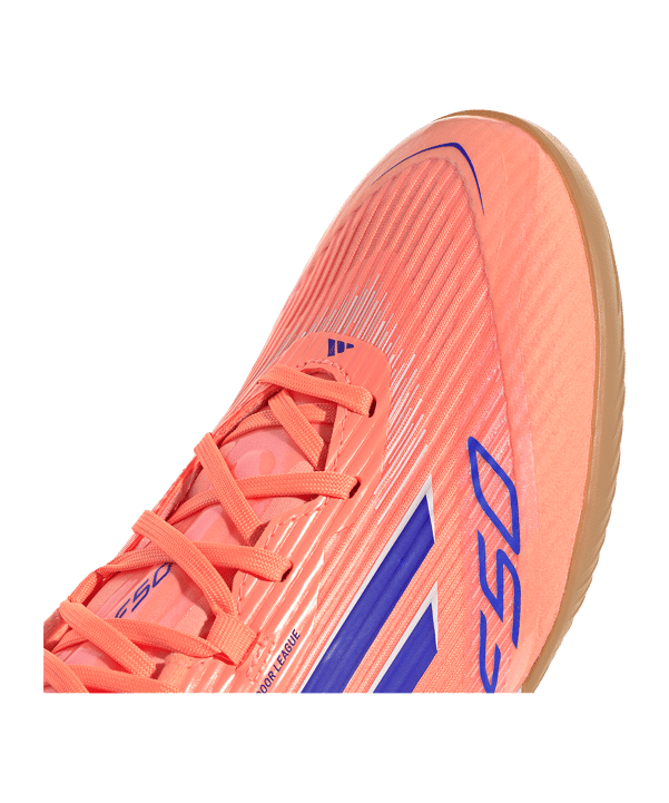 adidas F50 League IN Coral Blaze Orange - orange