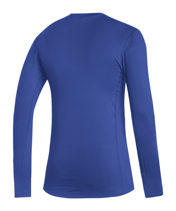 adidas TechFit Warm Longsleeve Blau - blau