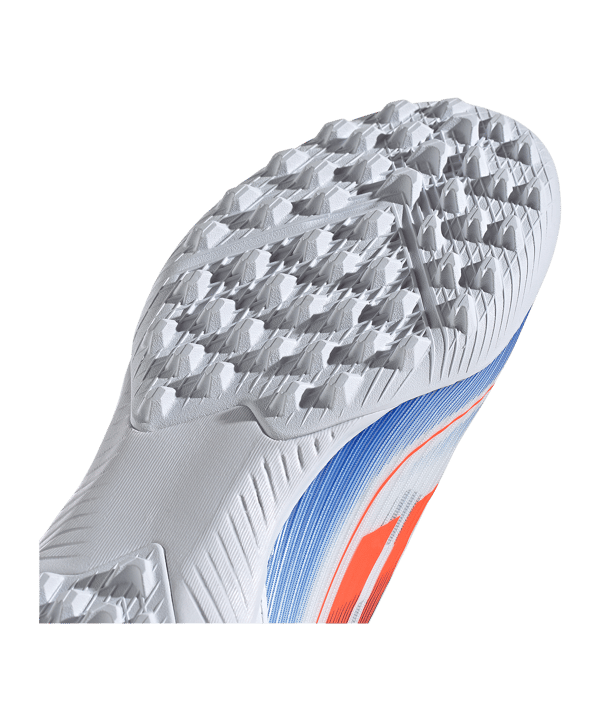 adidas F50 League TF Advancement Weiss Rot - weiss