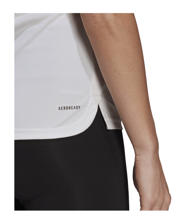 adidas 3S Tanktop Damen Weiss Schwarz - weiss