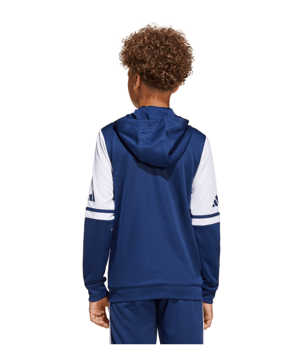 adidas Squadra 25 Kapuzenjacke Kids Blau - blau