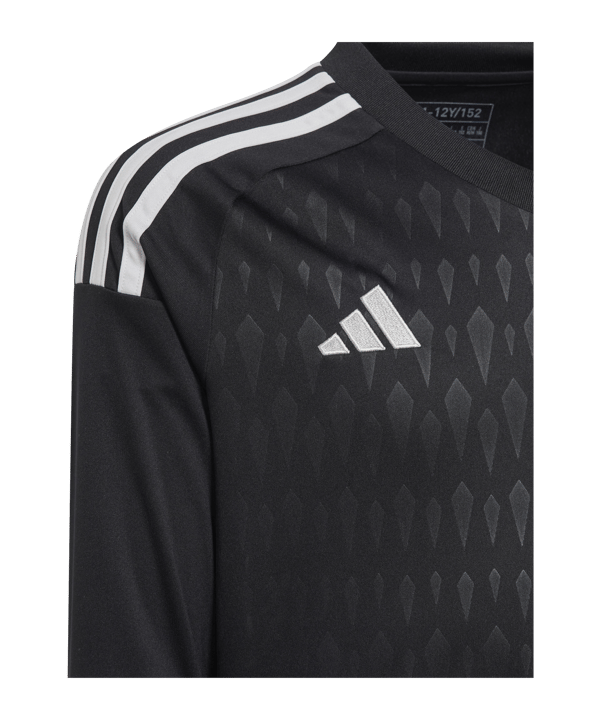 adidas Tiro 23 Competition Torwarttrikot Langarm Kids Schwarz - schwarz