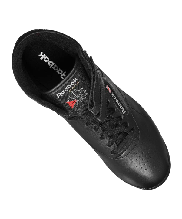 Reebok Freestyle Hi Sneaker Damen Schwarz - schwarz