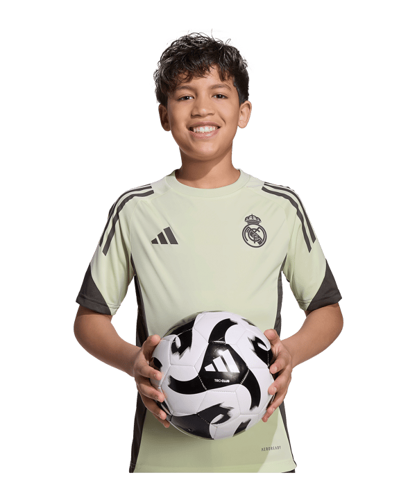adidas Real Madrid Trainingsshirt Kids Grün - gruen