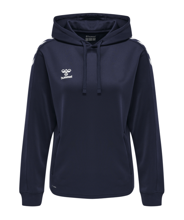 Hummel hmlCORE XK Poly Hoody Damen Blau F7026 - blau