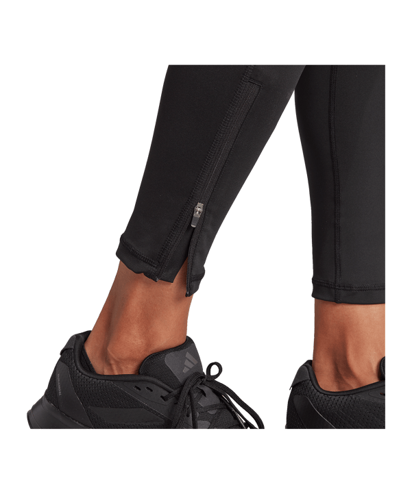 adidas Leggings Damen Schwarz - schwarz