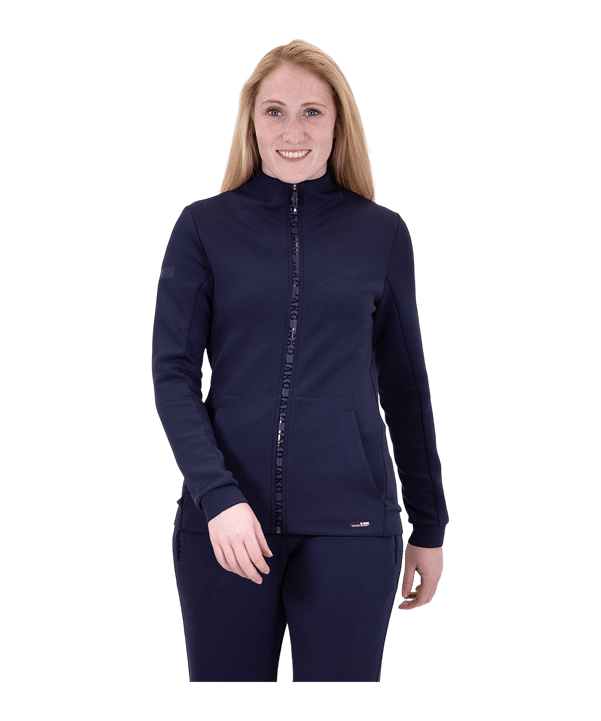 JAKO Pro Casual Jacke Damen Blau F900 - blau