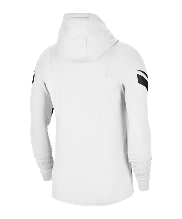 Nike Strike 21 Kapuzenjacke Weiss Schwarz F100 - weiss