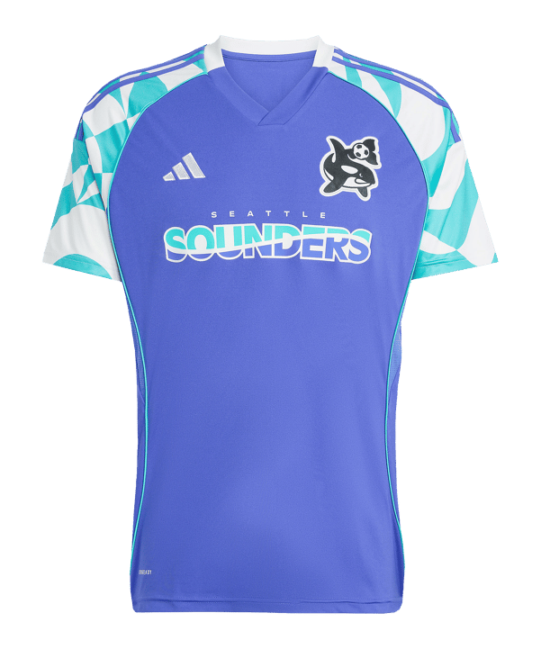 adidas Seattle Sounders FC Trikot 3rd 2025/2026 Blau - blau