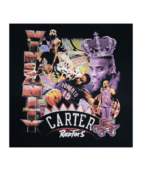 Mitchell and Ness NBA Toronto Raptors Vintage Carter T-Shirt Schwarz - schwarz