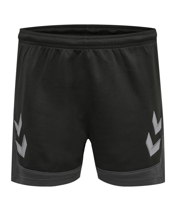 Hummel Lead Poly Shorts Damen Schwarz F2001 - schwarz