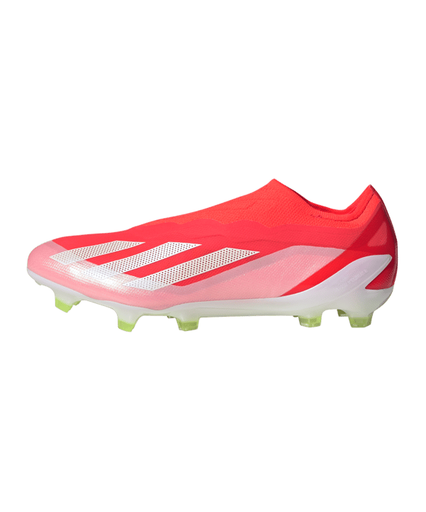 adidas X Crazyfast Elite LL FG Energy Citrus Rot Weiss Gelb - rot