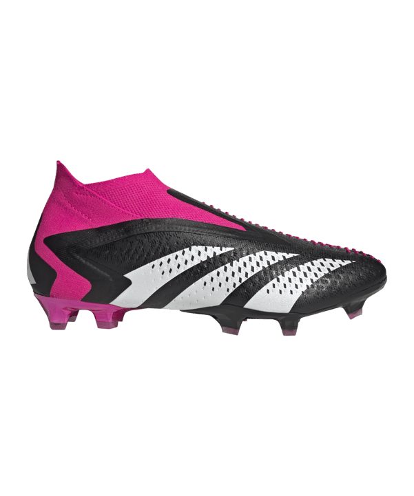 adidas Predator Accuracy+ FG Own Your Football Schwarz Weiss Pink - schwarz