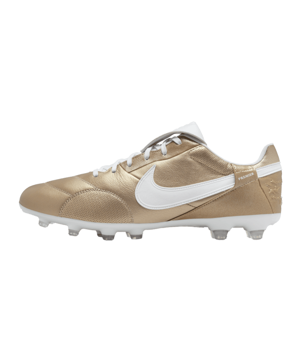 Nike Premier III FG Mad Ready Gold Weiss F200 - gold