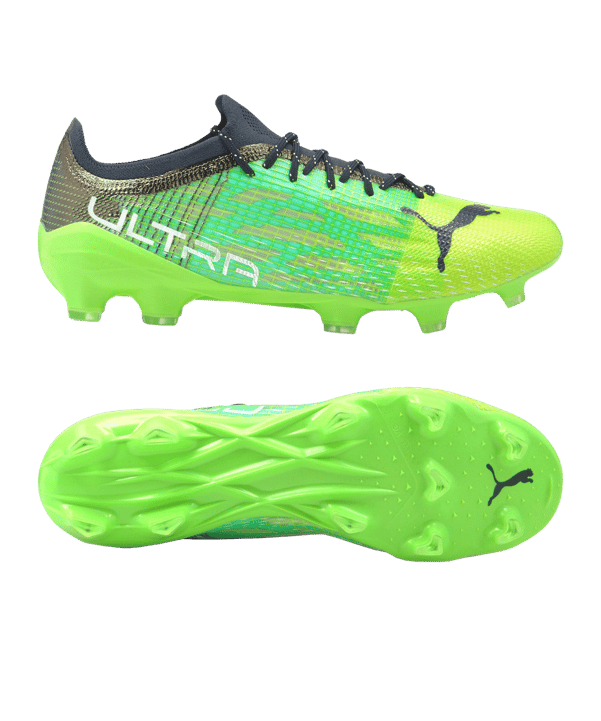 PUMA ULTRA 1.3 Under the Lights FG/AG Grün Schwarz F04 - gruen