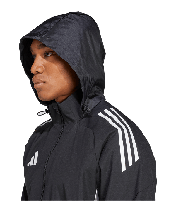 adidas Tiro 25 Competition Regenjacke Schwarz - schwarz