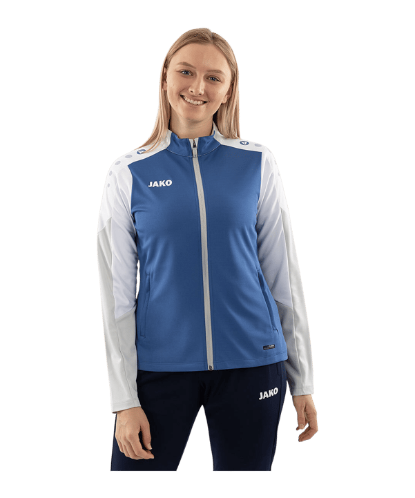 JAKO Dynamic Trainingsjacke Damen Blau F921 - blau