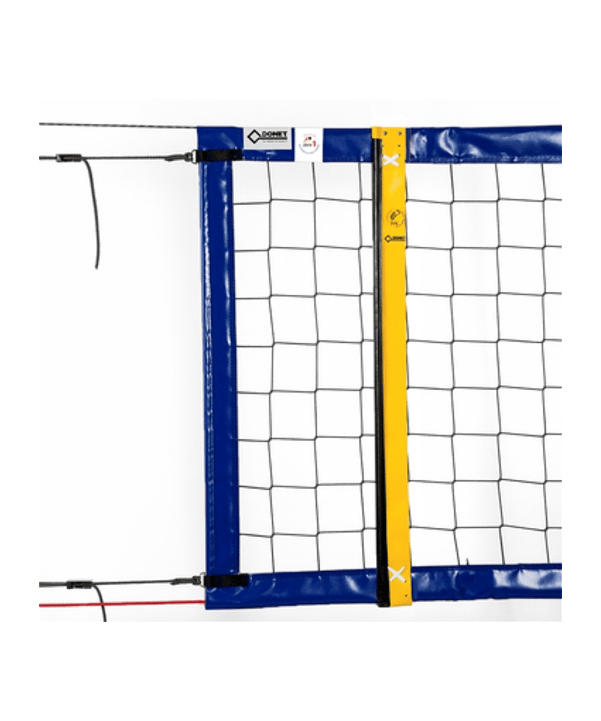 Dost Beachvolleyball Turniernetz DVV-1 Rete da porta Blu - blu
