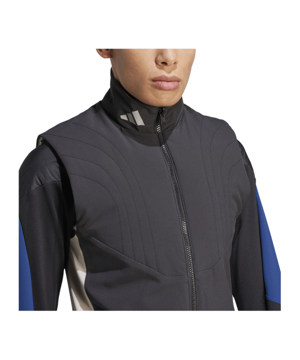 adidas Tiro 23 Competition Weste Winter Damen Schwarz Beige - schwarz
