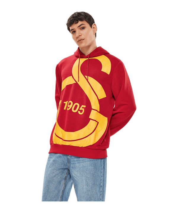 Galatasaray Istanbul Big Logo Sweatshirt Rot - rot