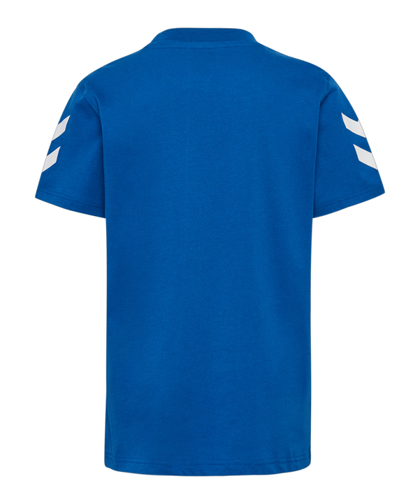Hummel Go 2.0 Chevron T-Shirt Kids Blau F7045 - blau