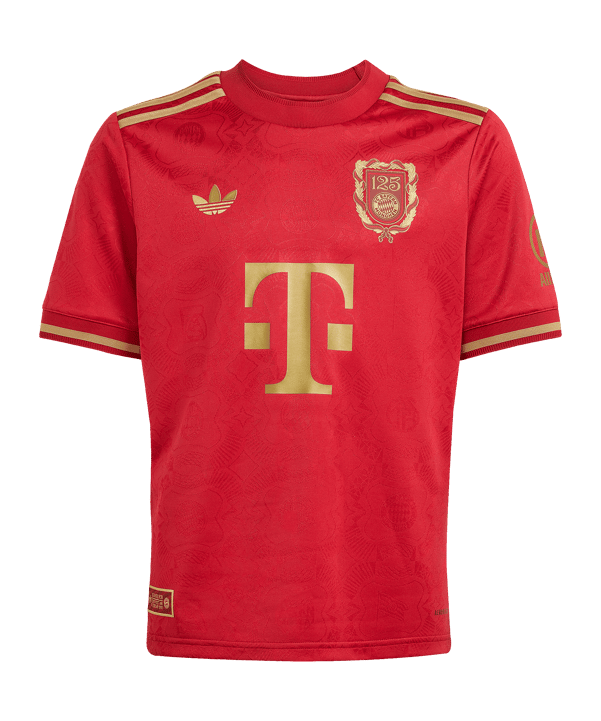 adidas Originals FC Bayern München 125th Anniversary Trikot Kids Rot - rot