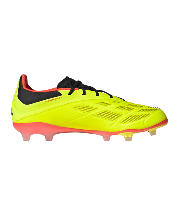 adidas Predator Elite FG Kids Energy Citrus Gelb Schwarz Rot - gelb