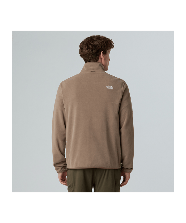 The North Face Glacier Fleece Jacke Beige - beige