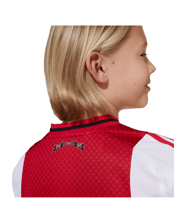 adidas Ajax Amsterdam Trikot Home 2025/2026 Kids Weiß - weiss