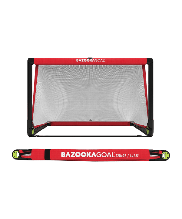 BazookaGoal SPARE-NET | 120x75cm Tornetz Rot - rot