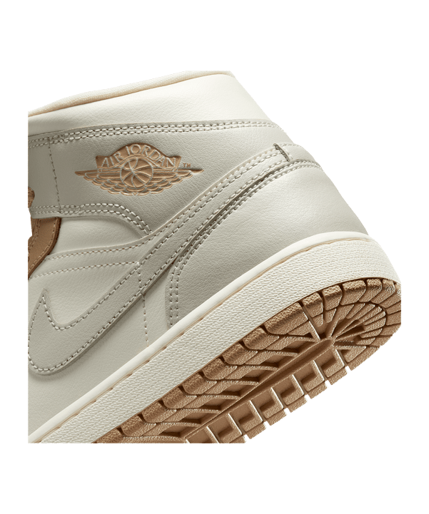 Nike Air Jordan 1 Mid Damen Braun F118 - braun