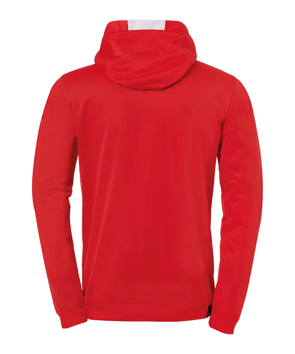 Kempa Player Kapuzenjacke Rot Weiss F03