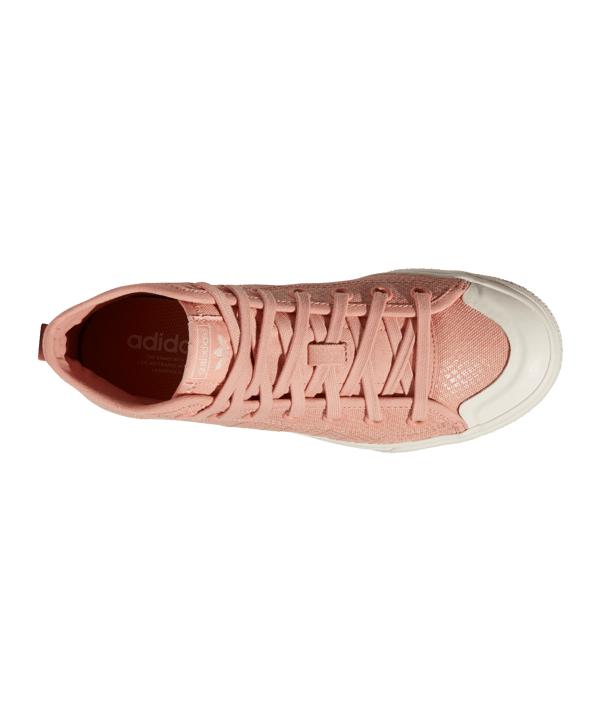 adidas Originals Nizza Plattform Damen Rosa Weiss - rosa