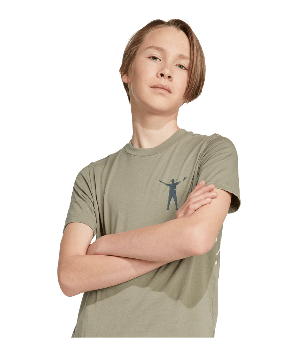 adidas Jude Bellingham T-Shirt Kids Grau - grau