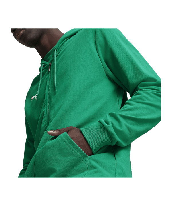PUMA teamGOAL Casuals Kapuzenjacke Grün F05 - gruen