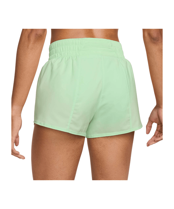 Nike One III Mid-Rise Short Damen Grün F376