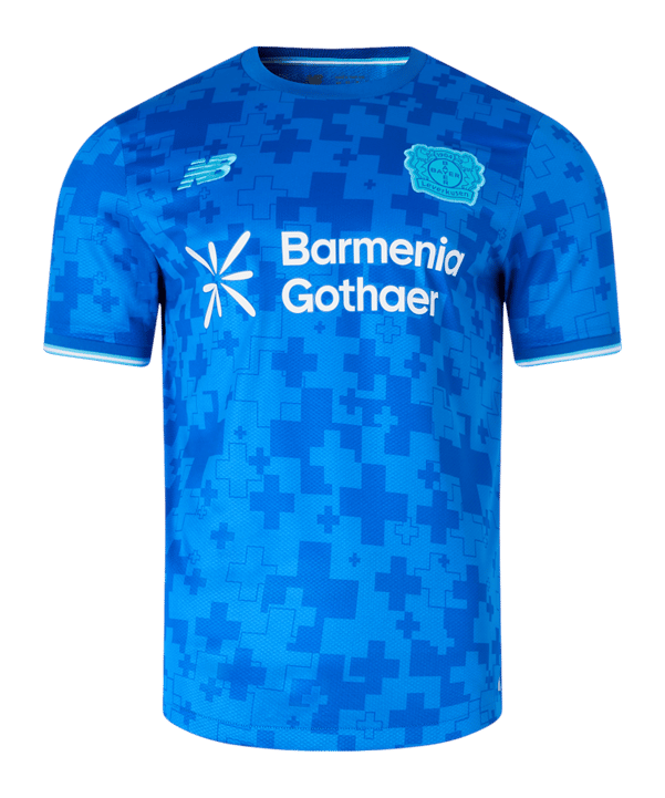 New Balance Bayer 04 Leverkusen Trikot Schwarz 2025/2026 Blau - blau