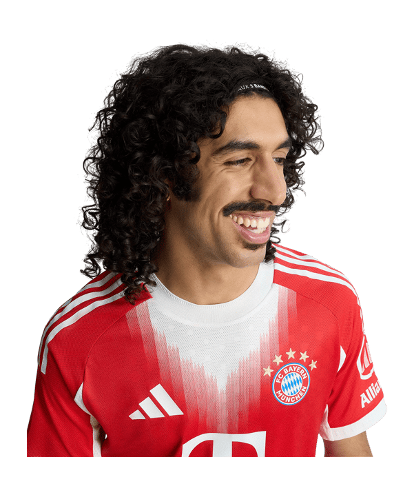 adidas FC Bayern München Authentic Trikot Home 2025/2026 Rot - rot