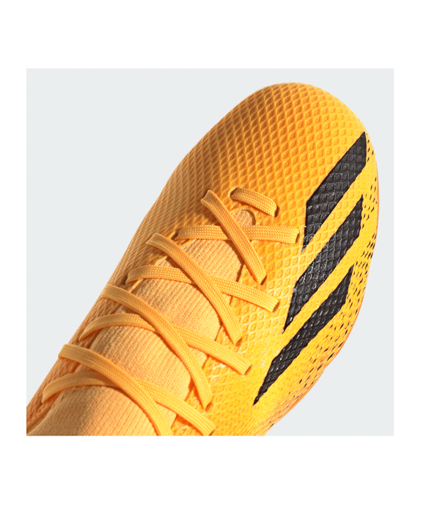adidas X Speedportal.3 FG Heatspawn Kids Orange Gold Schwarz - gold