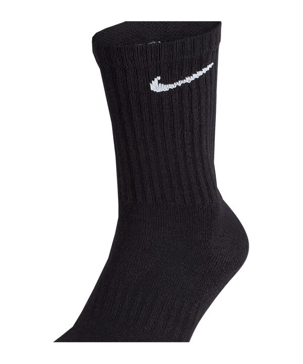 Nike Everyday Cushion Crew 6er Pack Socken F010 - schwarz