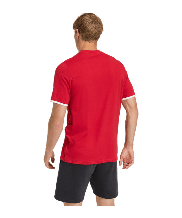 adidas Entrada 26 T-Shirt Rot - rot