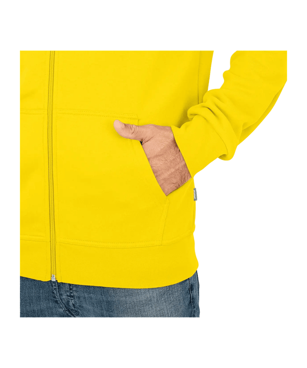 JAKO Veste à capuche Jaune C300 - jaune