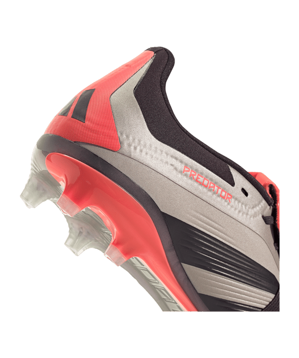 adidas Predator Elite FT FG Vivid Horizon Kids Grau Pink - grau