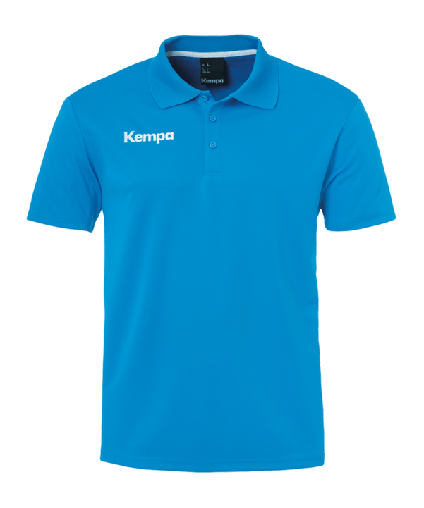 Kempa Poly Poloshirt Hellblau F01 - blau